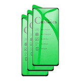 3x Película Cerâmica Flexível 9d Compativel Xiaomi Modelos
