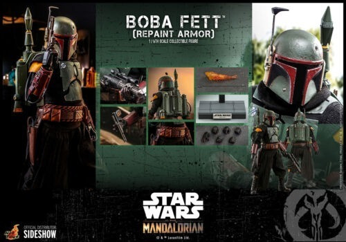 Boba Fett Repaint Armor Star Wars The Mandalorian Escala 1:6