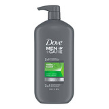  Shampoo 2 En1 Dove Men Care Acondicionador Fresh Clean 917ml