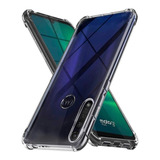 Funda Transparente + Templado Para Moto G8 Play Y One Macro