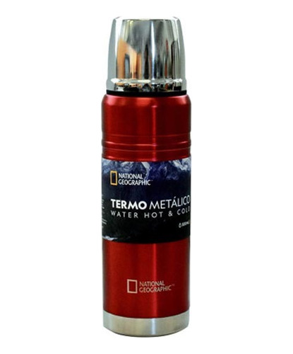 Termo Metálico National Geographic Thng05 Medio Litro