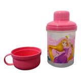 Cantimplora Infantil Con Tapa/ Taza Y Licencia