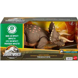 Jurassic World Triceratops Dinosaurio Figura Mattel