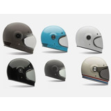 Casco Retro Café Racer Bell Bullitt Racer Moto Motocicleta 