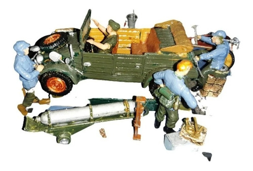 Diorama Garagem Militar Alema