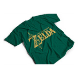 Camiseta Algodón Adulto De Videojuego The Legend Of Zelda