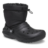 Crocs Botas Classic Lined Neo Puff Boot Negro 206630060