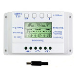 Kit 10 Unidades Controlador De Carga Solar 20a Mppt 12e24v