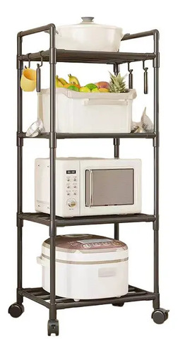 Rack Mueble Multiusos Con Repisas Cocina Horno Microondas
