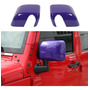 Sqqp Juego 2 Funda Espejo Lateral Pieza Para Jeep Wrangler Jeep Wrangler