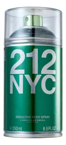 Perfume Feminino 212 Nyc Carolina Herrera Body Spray 250 Ml