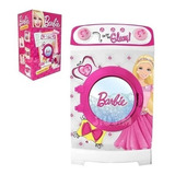 Lavarropas Barbie Original Tv Con Accesorios