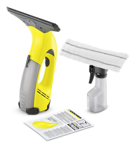 Limpiador De Vidrios Karcher Wv 1 Plus Color Amarillo 110v