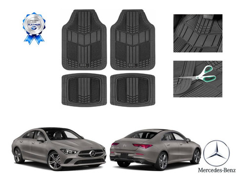 Tapetes 4pz Economico Ligero Mercedes Benz Cla250 20 A 23