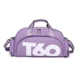 Mochila T60 Feminina Transversal Multiuso Bagagem Viagem