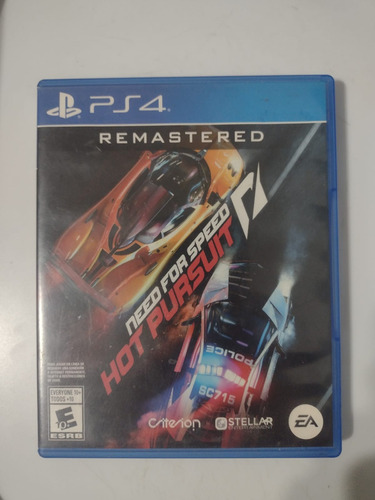 Need For Speed: Hot Pursuit Remastered  Ps4 Juego Fisico