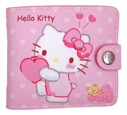 Billetera Hello Kitty Regalo Kawaii Tierno Fiesta Amistad