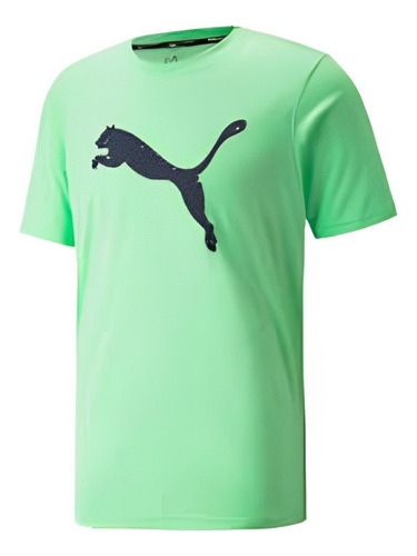 Playera Puma Jsy. Train Fav Heather Cat Ss Para Hombre 52169