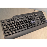 Teclado Lenovo Kb1021 Qwerty Uk /con Cable Usb/negro/usado