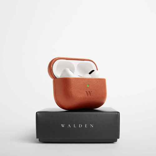 Funda Walden® Terra Cuero Genuino Para Apple AirPods Pro