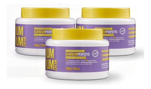  Kit Bumbum Cream - Creme Para Celulite, Estrias E Foliculite Tipo De Embalagem Pote