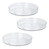 Tocadiscos Clear Lazy Organizer De 10.6 Pulgadas, Estante Gi