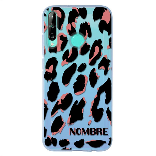 Funda Huawei Antigolpes Animal Print Personalizada Tu Nombre