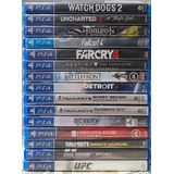 Lote Juegos Ps4