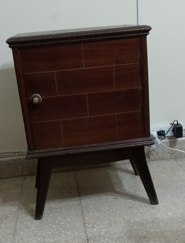 Mueble Mesa De Luz  Antigua De Madera