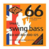 Rotosound Sm665 Swing Bass 66 Cuerdas Para Bajo (5 Cuerdas,