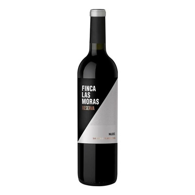 Caja De 12 Vino Tinto Finca Las Moras Reserva Malbec 750 Ml