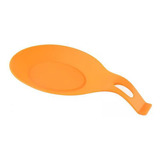 6 Moderna Cozinha Silicone Spoon Rest, De Laranja