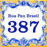 9 Peças - Azulejo Portugues Numero Casa 20x20 Cm 