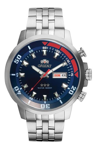 Relógio Orient Masculino 469ss058f D1sx Automático Prateado