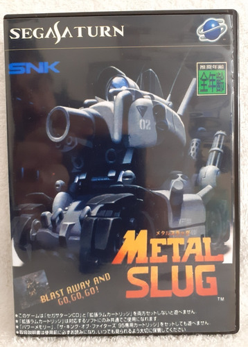 Metal Slug - Sega Saturno - Obs: R1 - Leam