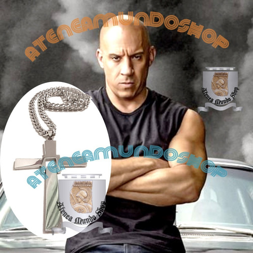 Cadena Cruz Toretto Rapido Y Furioso Fast & Furious Acero -