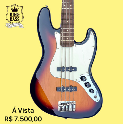 Baixo Fender Jazz Bass 4 Cordas Standard Mim 2015