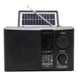 Radio Daewoo Recargable Con Bluetooth Usb/sd/am Fm Solar