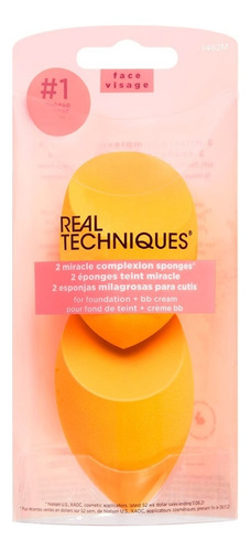 Esponja Maquillaje Real Techniques Miracle Complexion 2 Pzs