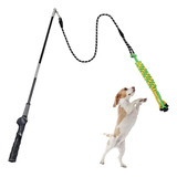 Syooy Flirt Pole Toy Para Perros Varita Interactiva De Perse