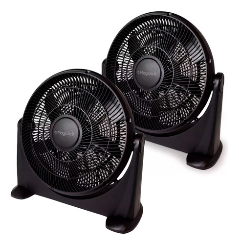 Combo X2 Ventiladores Turbo Magiclick 90w 3 Velocidades  