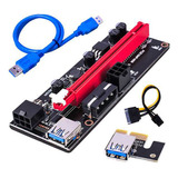 Placa Elevadora Pci-e, 1 Tarjeta Elevadora Om 16x Gpu Extend