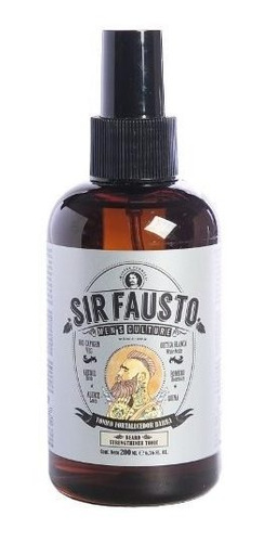 Sir Fausto Men´s Culture Tonico Fortalecedor De Barba 200 Ml