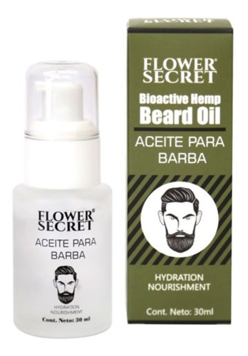 Aceite Para Barba Flower Secret 30ml