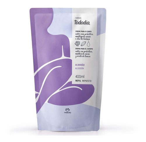 Refil Hidratante Corporal Sortidos Nutritivo 400ml Natura
