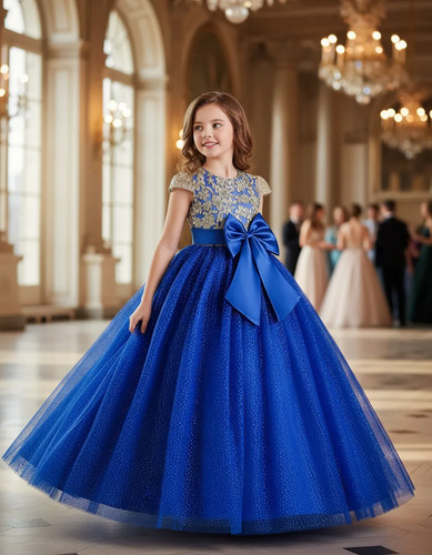 Vestido De Princesa Con Lentejuelas Sin Mangas Para Niñas | Envío gratis