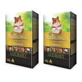 Kit 2 Unidades Ração Gourmet Para Hamster 300g Nutrópica