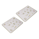 Alfombrilla De Café Uk Plug, 2 Unidades, Barra Absorbente Qu