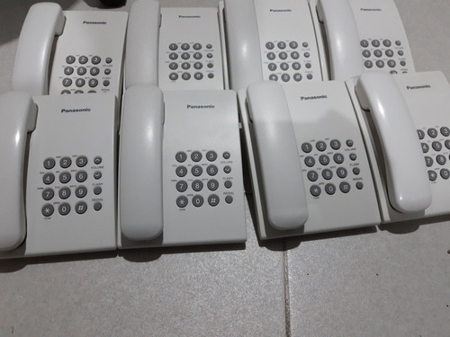 Teléfono Panasonic Kx-ts500 Hotelero Blanco Y Negro