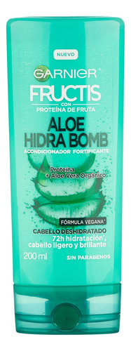 Acondicionador Garnier Fructis Acondicionador Garnier Fructis Aloe Hidra Bomb 650ml Aloe Hidra Bomb En Botella De 200ml Por 1 Unidad